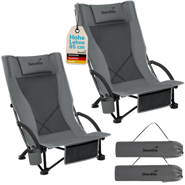 Campingstuhl Beach 2er-Set