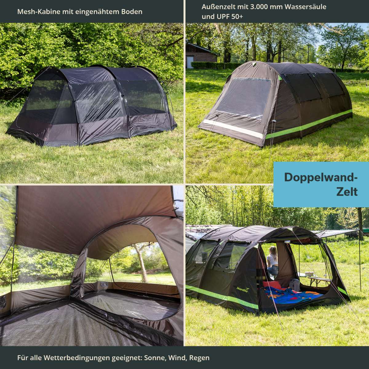 Skandika Tunnelzelt Solheim 4 Protect | MAX Trader GmbH