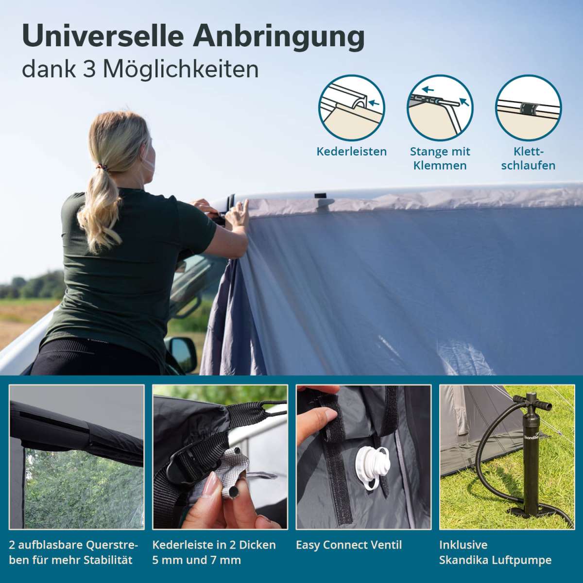 Skandika Luftzelt Aarhus Air Protect | MAX Trader GmbH