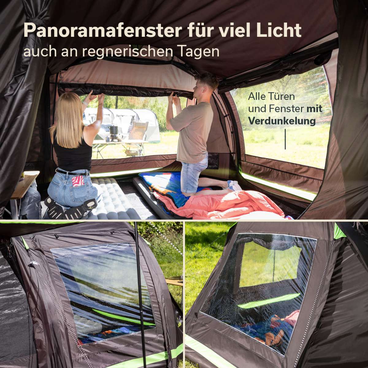 Skandika Tunnelzelt Solheim 6 Protect | MAX Trader GmbH