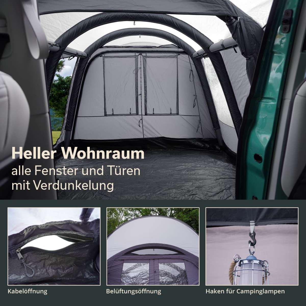 Bosmere P510 Protector Plus BBQ-Abdeckung Mit Rädern – Wendbar Grün/schwarz, Wasserdicht