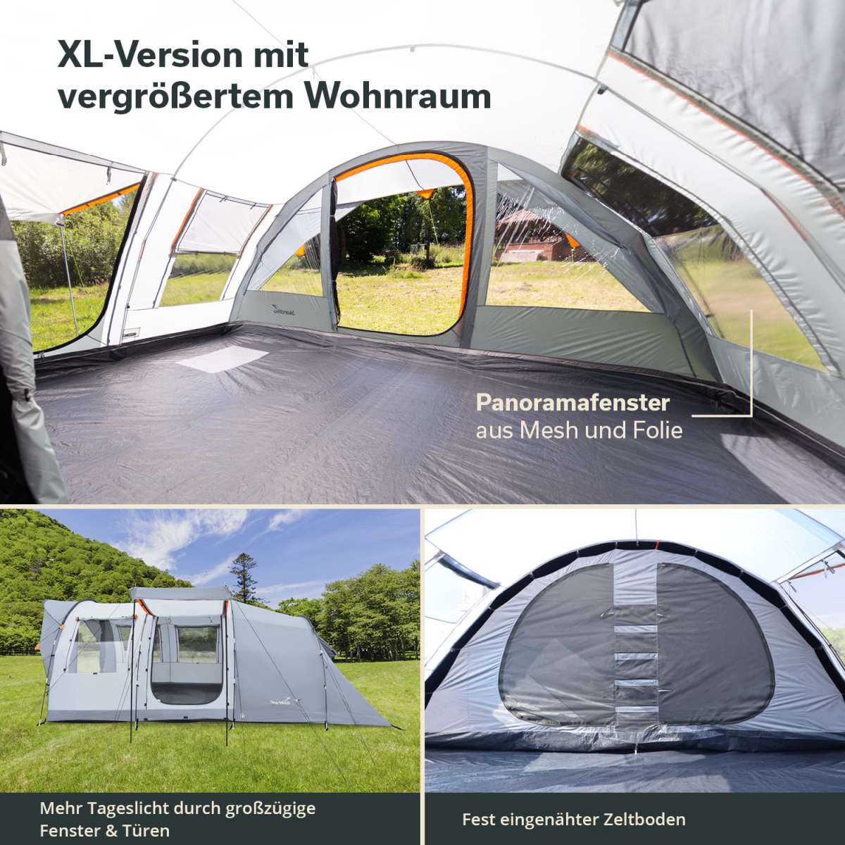 travelsafe moskitonetz pop up zelt Pop-Up-Moskitonetz-Zelt für Bett, Baby, Erwachsene, großes faltbares mit Netzboden, 360 ° effektiver Schutzanzug für Twin- bis Size:12x25 Camping mit Hund 🍀🤘 Air Tent Accessories