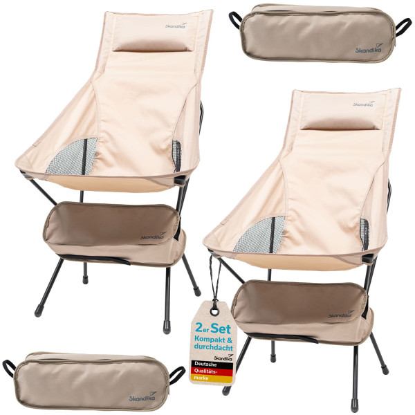 Campingstuhl Solig 2er-Set