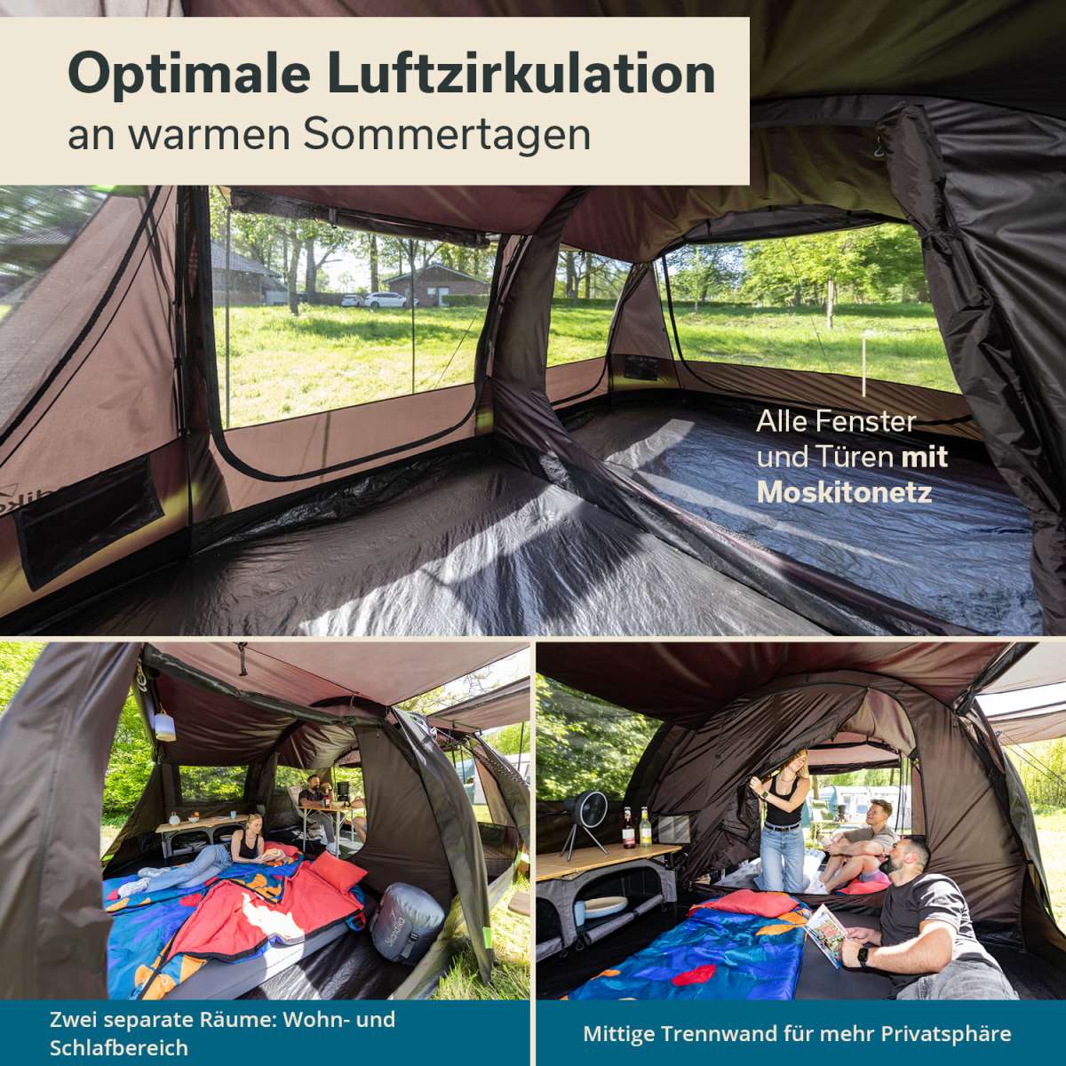 Skandika Tunnelzelt Solheim 4 Protect | MAX Trader GmbH
