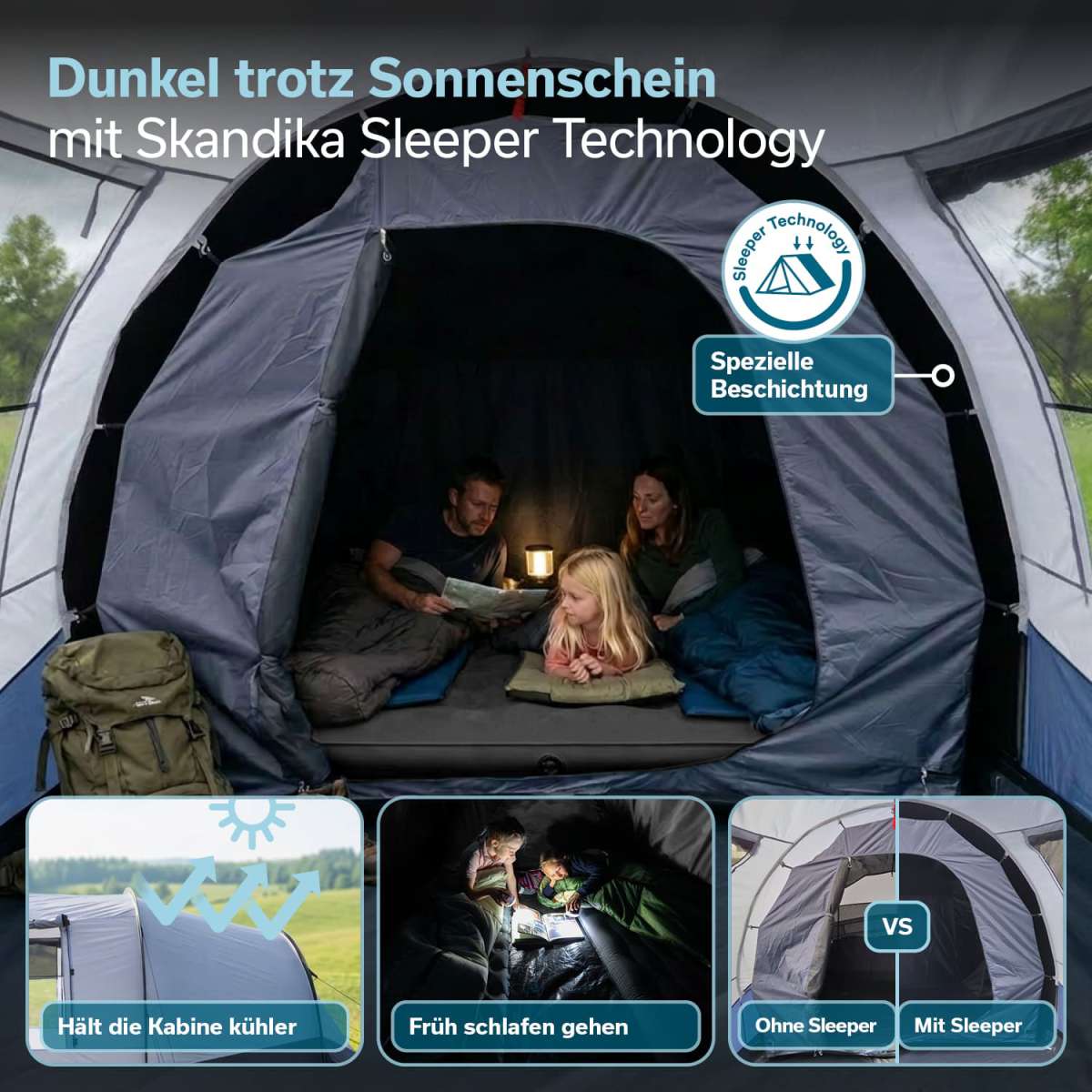 vorzelt zelt BRUNNER Bus Vorzelt Air Travel II Camping Zelt Luftzelt Van Aufblasbar