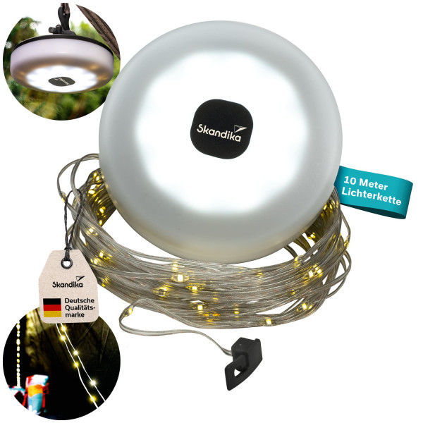 Campinglampe Glittra