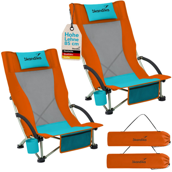 Campingstuhl Beach 2er-Set