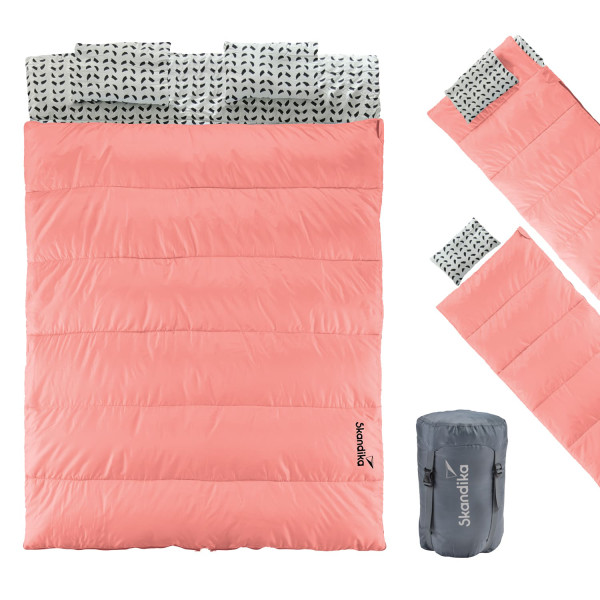Deckenschlafsack Iceland Double (dunkelgrün)