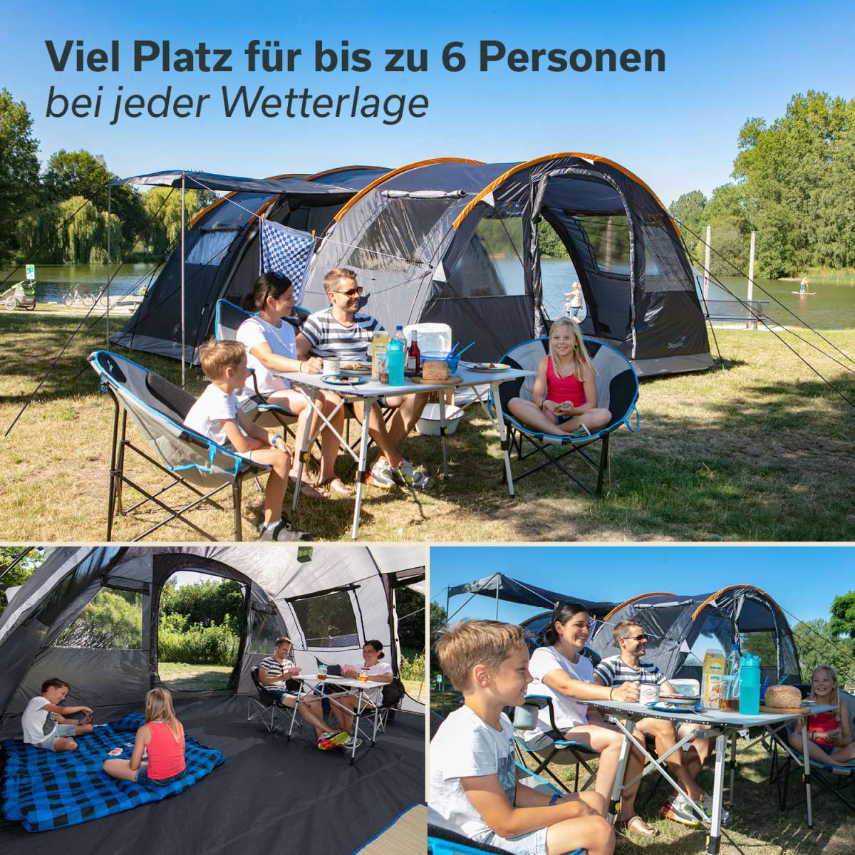 Skandika Tunnelzelt Gotland 6 Protect | MAX Trader GmbH