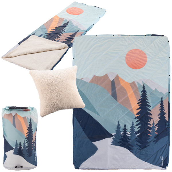 Campingdecke Liva 200×135 (mit Teddyfell)