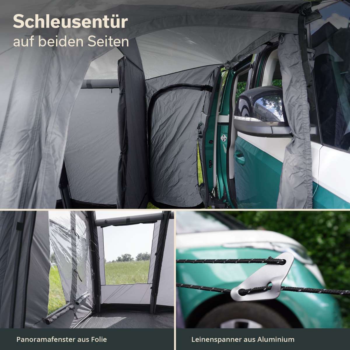 Bosmere P510 Protector Plus BBQ-Abdeckung Mit Rädern – Wendbar Grün/schwarz, Wasserdicht