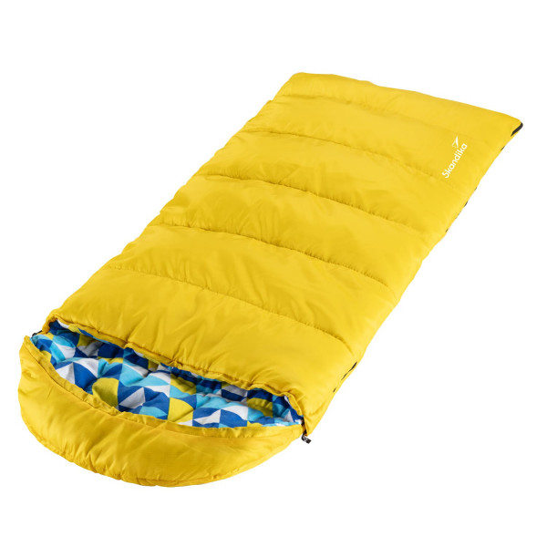 Skandika Kinderschlafsack Dundee Junior, gelb