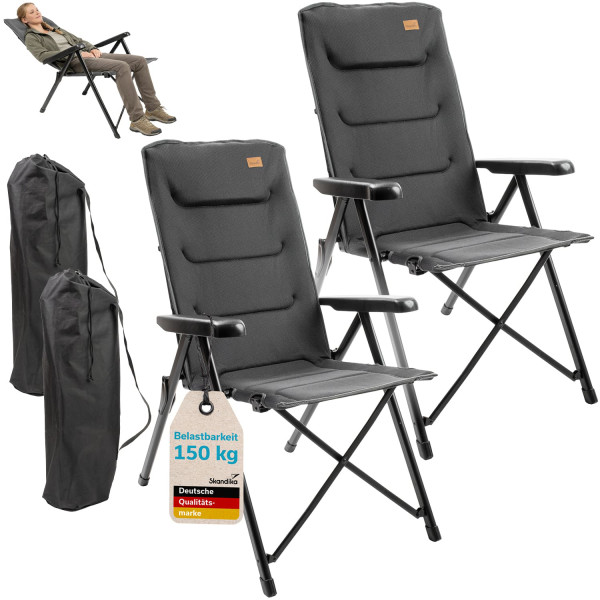Campingstuhl Lepola Easy Pack 2er-Set